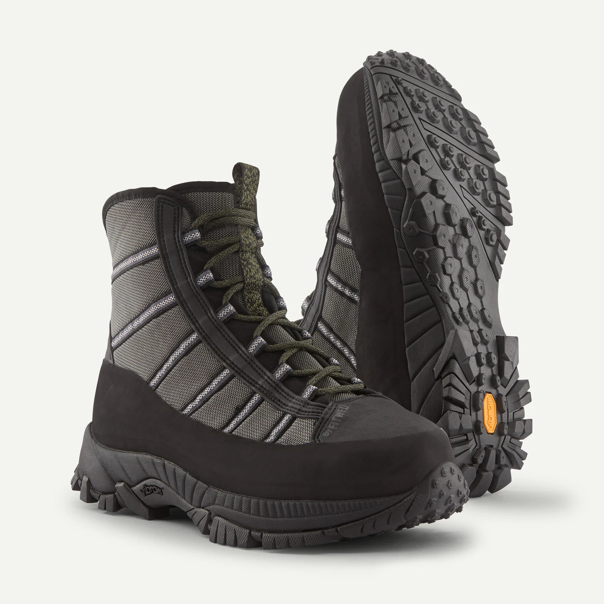 NEW PATAGONIA MARLWALKER BOOTS ! Size 14 TOUGH AS NAILS OLD SCHOOL GREEN Patagonia Wading Boots for sale | eBay main image 3