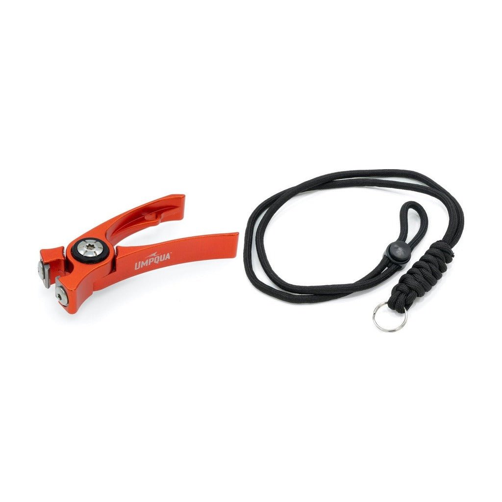 Umpqua - RiverRun Nipper W/Lanyard - Orange – Fly Fish Food
