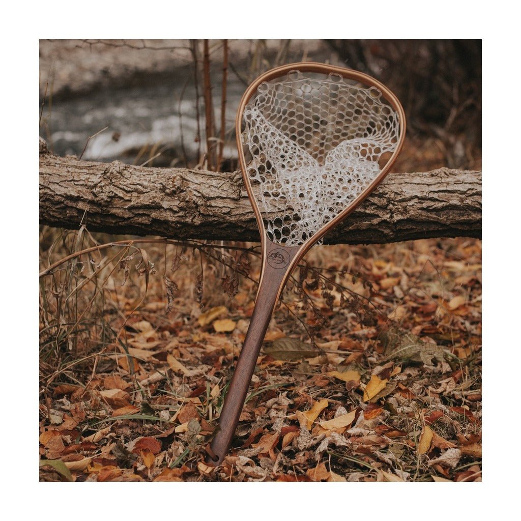 Fly Fish Food Logo - Fat Jake Custom Wood Net Fly Fish Food Logo - Fat Jake Custom Wood Net