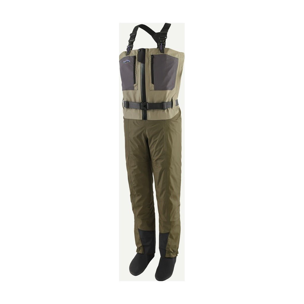 Patagonia Swiftcurrent Traverse Zip-Front Waders - River Rock