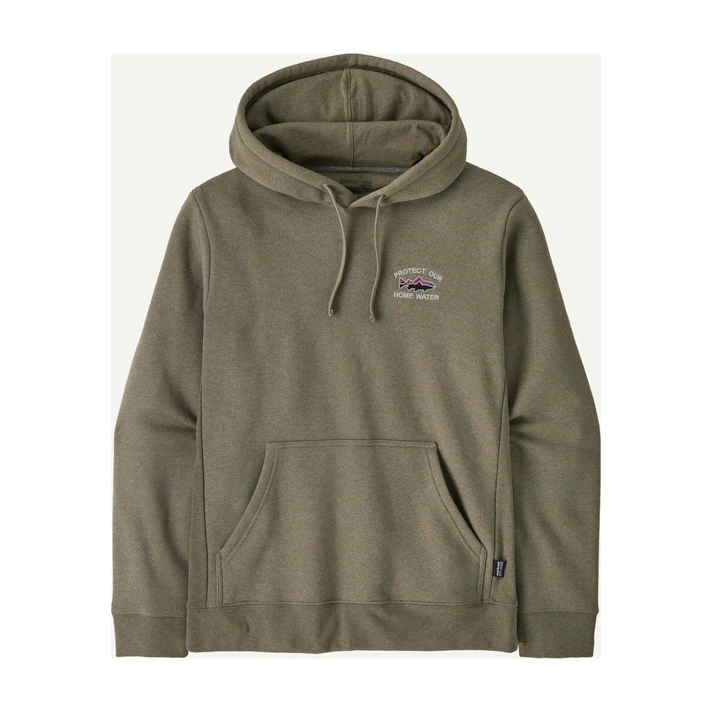patagonia パタゴニア flyfishing スウェット、パーカー 魚柄 Fly Fish Food Logo - Patagonia - Home Water Trout Uprisal Hoody - Rive