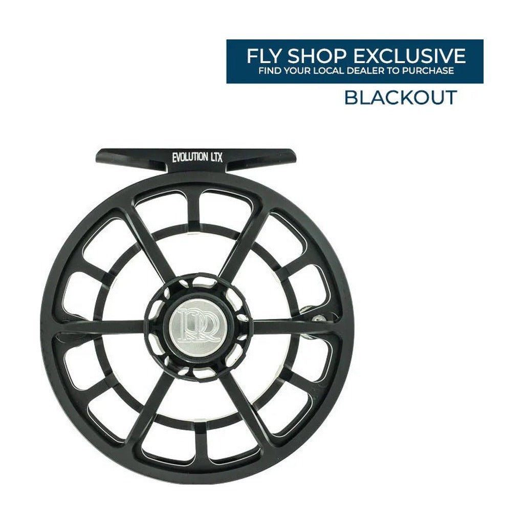 ROSS REELS EVOLUTION LTX 3/4 BLACK ロスリール Ross Reels Evolution LTX - Limited Edition - Blackout – Fly Fish Food