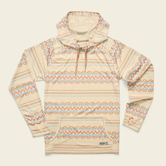 Howler Bros - Loggerhead Hoodie - Zicatela: Off White – Fly Fish Food