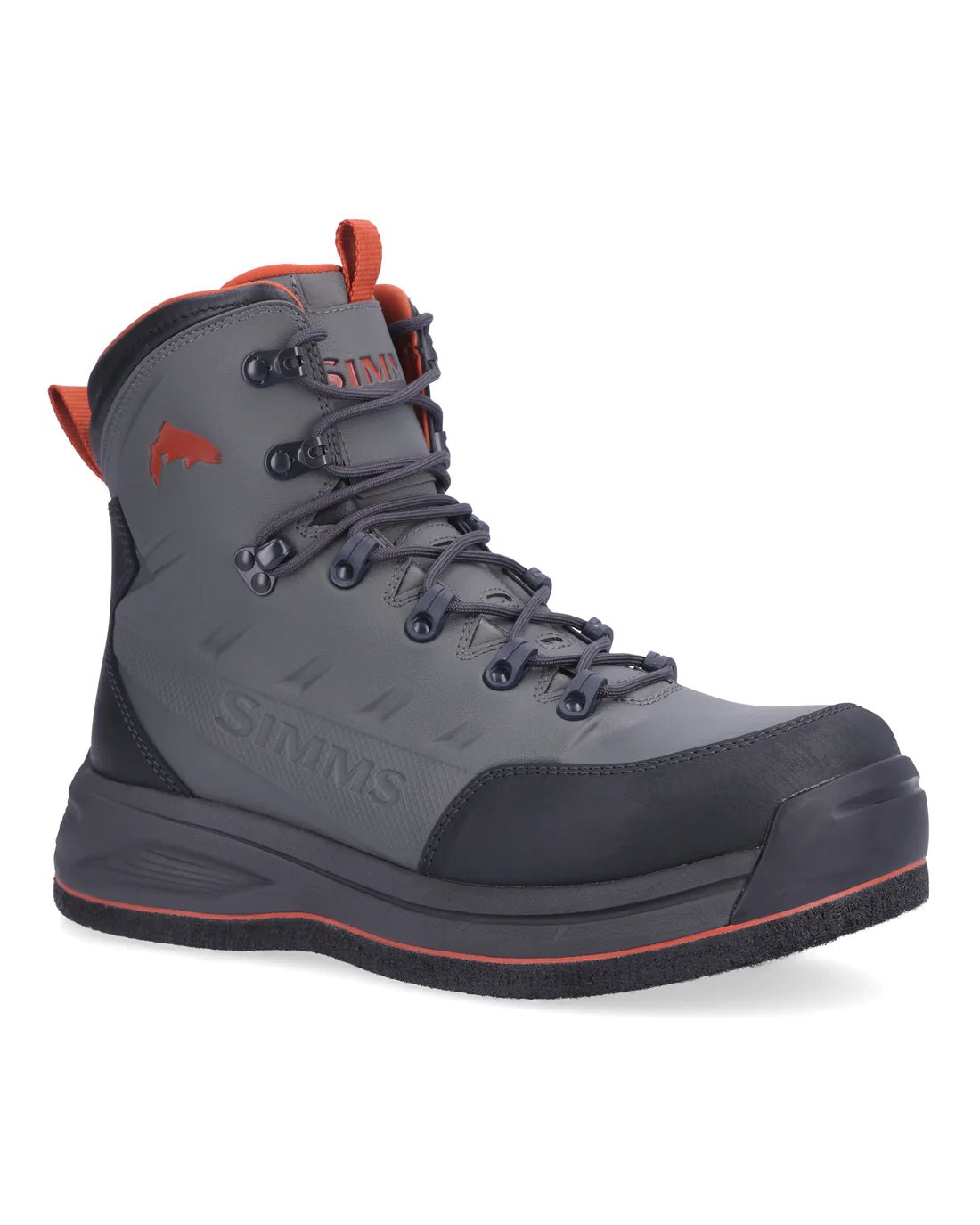 FIELD & STREAM MEN\'S ANGLER FELT SOLE WADING BOOTS Size 6 Slate-Felt-Sole-Wading-  main image 3
