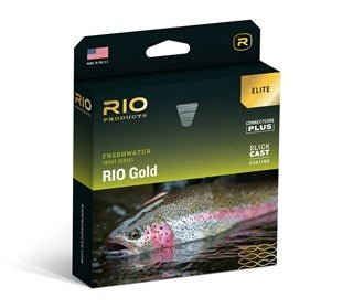 Rio Elite Gold - Slick Cast Fly Line - Moss/Gold/Gray – Fly Fish Food