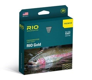 Rio Premier Gold - Moss/Gold - Slick Cast Fly Line – Fly Fish Food